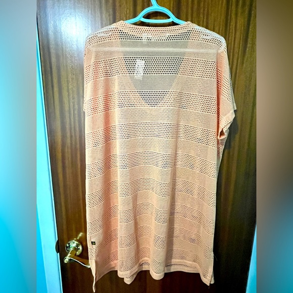 La Vie En Rose Swim Coverup - Orange - Picture 2 of 3